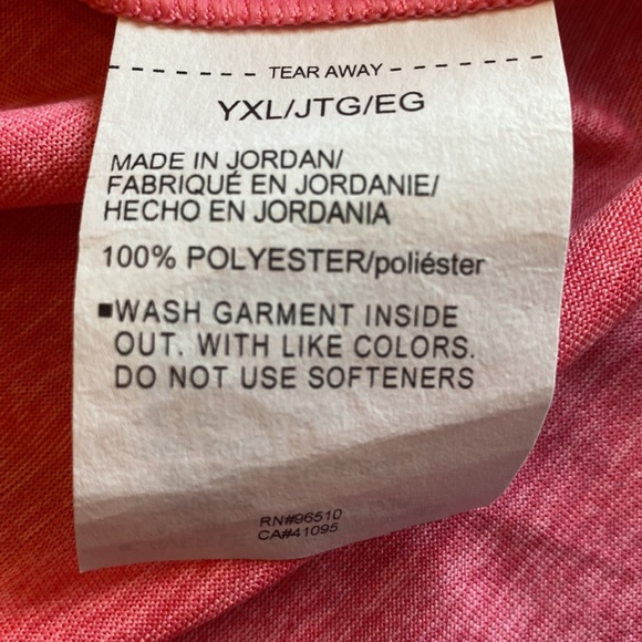 Girls Under Armour Pink Sports Top - Picture 9 of 9